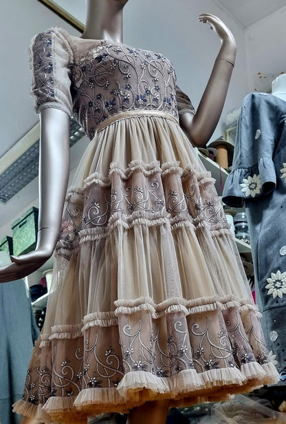 CARAMEL Beige Dress