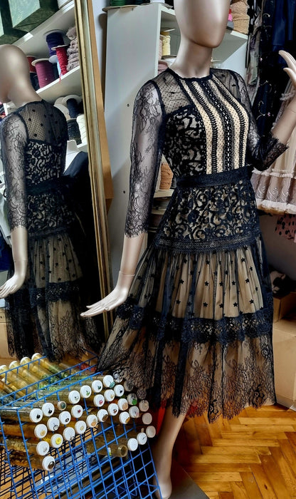 Black Lace Dress