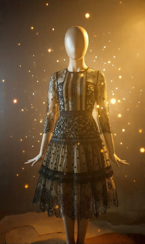 Black Lace Dress