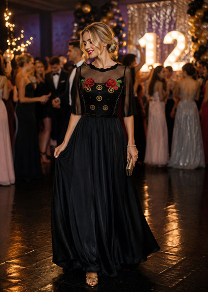 Black Gala Dress