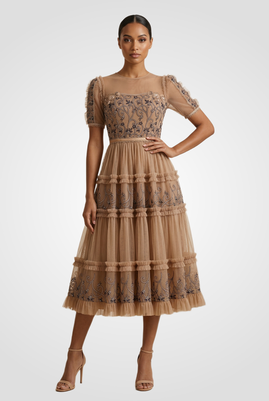 Rochia Caramel Fairy-tale