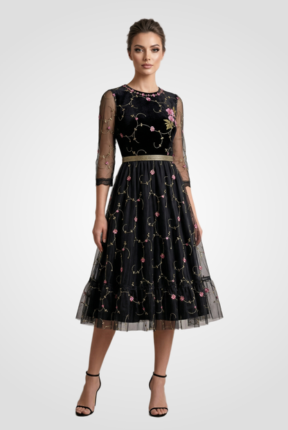 Black ECLIPSE ROSE Dress