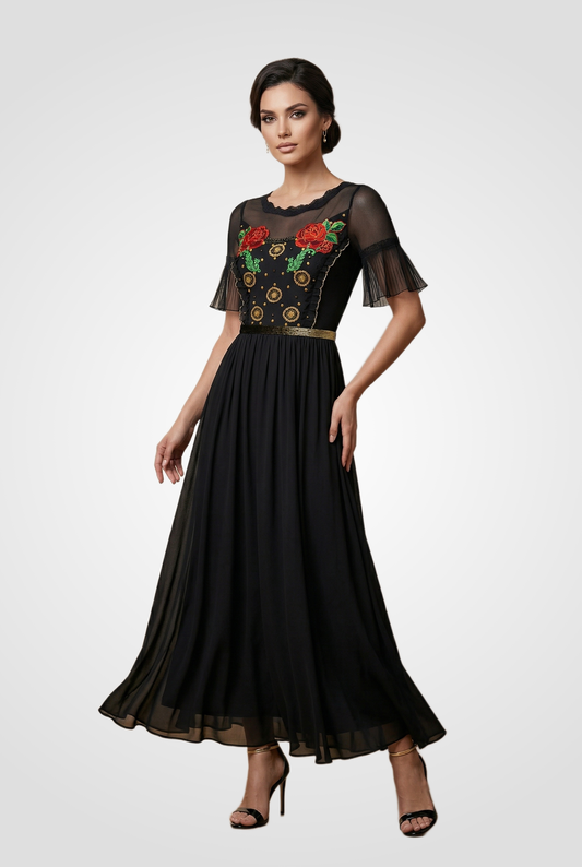 Rochia Midnight Rose Gala